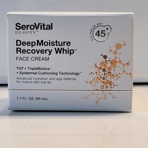 SEROVITAL DEEP MOISTURE RECOVERY WHIP FACE CREAM NEW 1.7oz/50ml